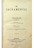 De sacramentis 1909 r