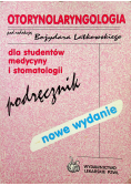 Otorynolaryngologia dla studentów medycyny  i stomatologii