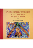 Piśmiennictwo polskie w XIX i XX stuleciu