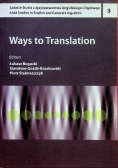 Ways to Translation
