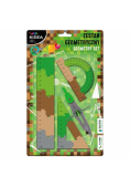 Zestaw geometryczny puzzle 20cm 4el KIDEA