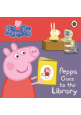 Peppa Pig: Peppa Goes to the Library: My First Storybook