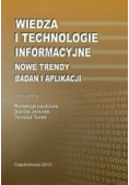 Wiedza i technologie informacyjne nowe trendy badań i aplikacji