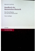 Handbuch der literarischen Rhetorik