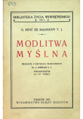 Modlitwa Myślna 1931 r.