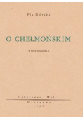 O Chełmońskim reprint 1932 r