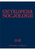 Encyklopedia socjologii Tom 3 O - R