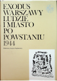 Exodus Warszawy ludzie i miasto po powstaniu 1944 tom 5