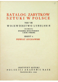 Katalog zabytków sztuki w Polsce Tom VIII Zeszyt 4