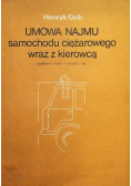 Umowa Najmu samochodu ciężarowego wraz z kierowcą