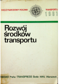Rocznik transportu 1981 Rozwój środków transportu
