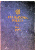 Farmakopea polska IV Tom I 1965