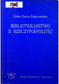 Bibliotekarstwo II Rzeczypospolitej