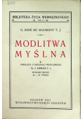Modlitwa myślna 1931 r