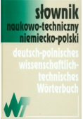 Słownik naukowo-techniczny niemiecko-polski