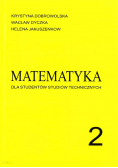 Matematyka dla studentów studiów technicznych 2