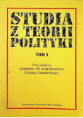 Studia z teorii polityki Tom I