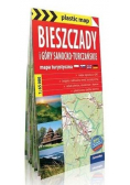 Plastic map Bieszczady i Góry Sanocko-Turczańskie