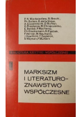 Marksizm i literaturoznawstwo współczesne