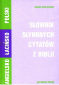 Słownik słynnych cytatów z Biblii