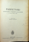 Pamiętniki spiskowców i więźniów galicyjskich