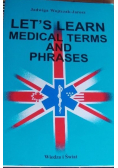 Lets learn medical terms and phrases