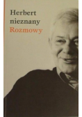 Herbert Nieznany Rozmowy