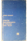 Zawód dziennikarza w Polsce 1918 - 1939