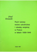 Ruch ludowy wobec szkolnictw i oświaty wiejskiej w Polsce latach 1939 1949
