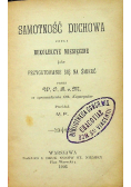 Samotność duchowa 1903 r