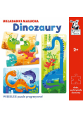 Kapitan Nauka. Dinozaury. Układanki malucha