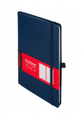 Kalendarz 2025 Memofix A5  granatowy
