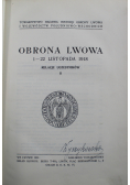 Obrona Lwowa tom II  1936 r.