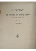 24 etiudy na lewą rękę na fortepian