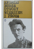 Andrzej Bursa utwory wierszem i prozą