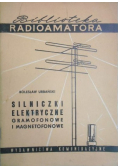 Silniczki elektryczne gramofonowe i magnetofonowe