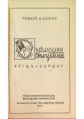 O naśladowaniu Chrystusa