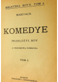 Marivaux komedye tom I
