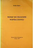 Wstęp do filozofii współczesnej