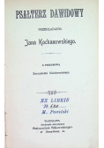 Psałterz Dawidowy 1947 r.