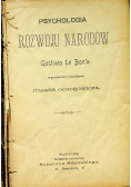 Psychologia rozwoju narodów ok 1897 r.