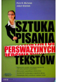 Sztuka pisania perswazyjnych tekstów