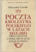 Poczta Królestwa Polskiego w latach 1815 1851