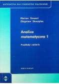 Analiza matematyczna Część 1 Przykłady i zadania