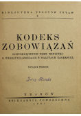 Kodeks zobowiązań 1937 r.