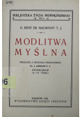 Modlitwa Myślna 1931 r.