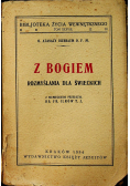 Z Bogiem rozmyślania dla świeckich 1934 r