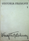 Historia filozofii Tom I