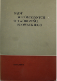 Sądy współczesnych o twórczości Słowackiego