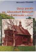 Dzieje parafii pw Wszystkich Świętych w Zakliczynie